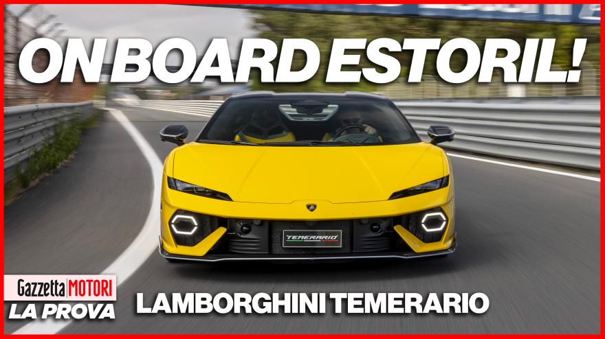 Lamborghini Temerario: il video onboard della prova sulla pista dell Lamborghini Temerario: il video onboard della prova sulla pista dell