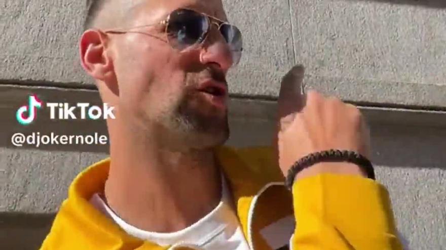 un djokovic mai visto novak balla su tiktok e si paragona a bruno mars