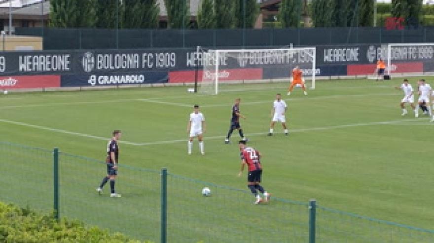 doppietta di immobile il bologna batte il levadiakos in amichevole