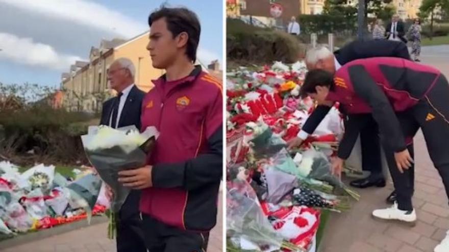 Roma, tributo a Diogo Jota: Ranieri e Dybala lo omaggiano così... Roma, tributo a Diogo Jota: Ranieri e Dybala lo omaggiano così...