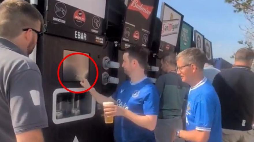 Everton nel futuro: al nuovo stadio la birra te la servi da solo Everton nel futuro: al nuovo stadio la birra te la servi da solo