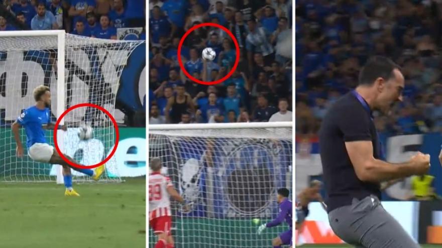 gol folle a 1 dalla fine pafos nella storia stella rossa eliminata