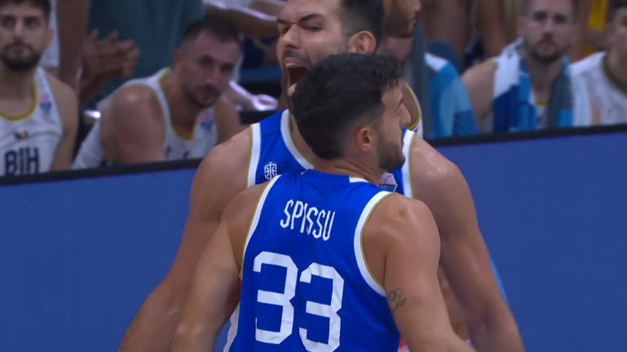 Fontecchio è imprendibile: Italia, 96 79 contro la Bosnia. Highlights Eurobasket