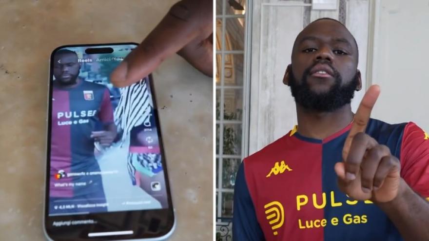 onana dice no a rihanna la presentazione al genoa 232 tutta da ridere