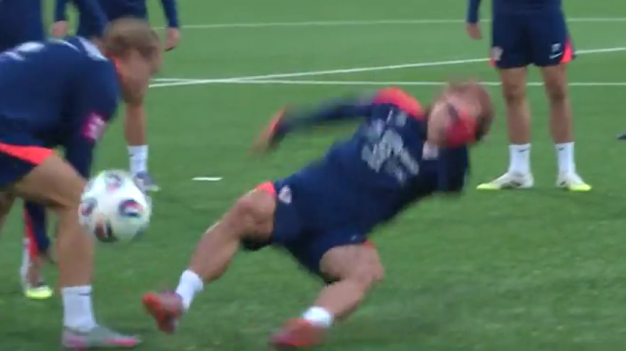 Modric, che grinta in allenamento! Entra così in scivolata nel torello
