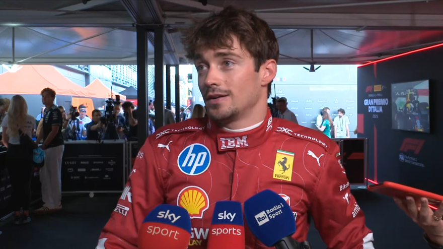Il rimpianto di Leclerc: "Effetto scia? Si poteva gestire diversamente..." Il rimpianto di Leclerc: "Effetto scia? Si poteva gestire diversamente..."