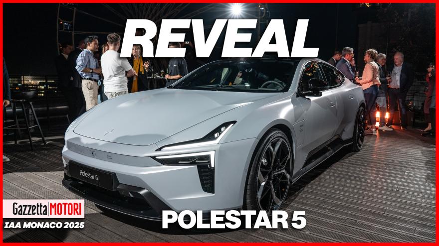 Polestar 5, al Salone di Monaco il debutto della super Gt elettrica da 884 cavalli Polestar 5, al Salone di Monaco il debutto della super Gt elettrica da 884 cavalli