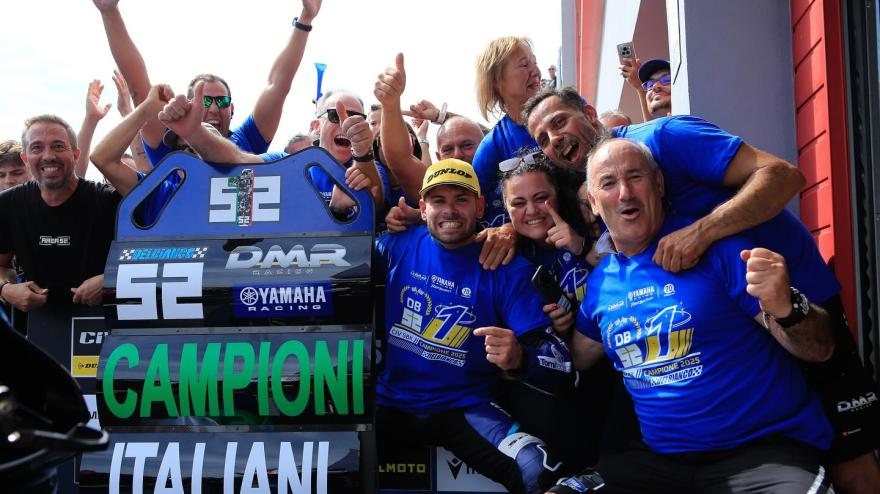 Civ 2025, Delbianco campione a Imola: i segreti della sua Yamaha, gli obiettivi futuri e... il numero 52 Civ 2025, Delbianco campione a Imola: i segreti della sua Yamaha, gli obiettivi futuri e... il numero 52
