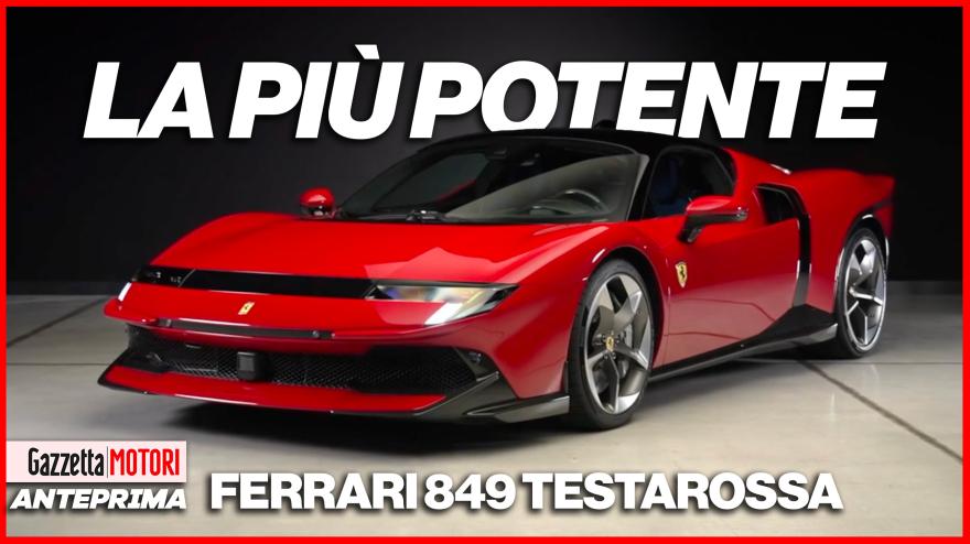 La Ferrari 849 Testarossa vista da vicino, come è fatta