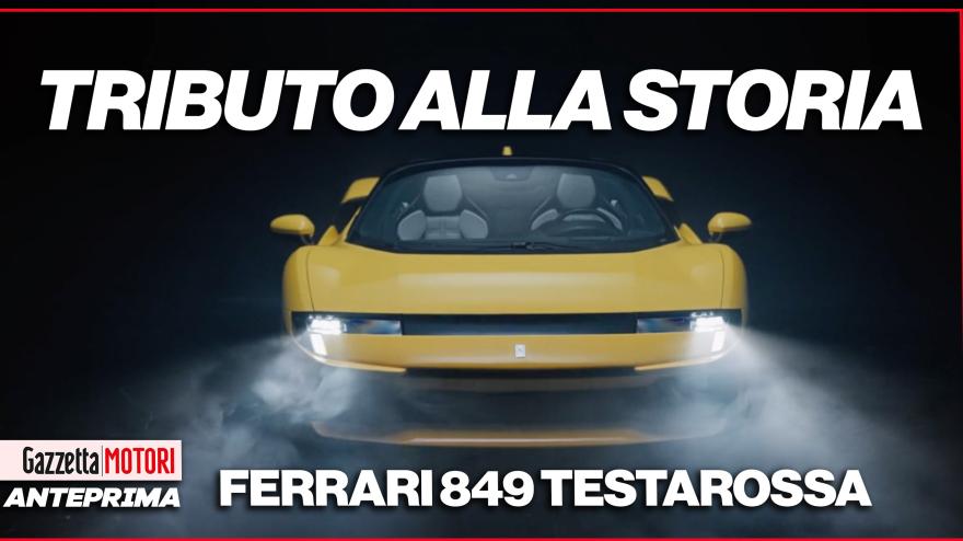 Ferrari 849 Testarossa: guarda il passato e predice il futuro