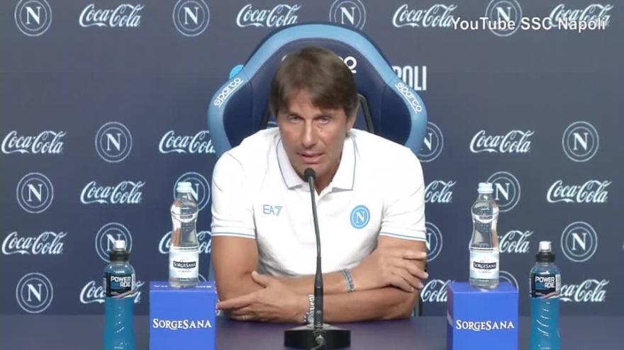 Conte: "Il fanta? Lasciamo stare. Pensate che..." Conte: "Il fanta? Lasciamo stare. Pensate che..."