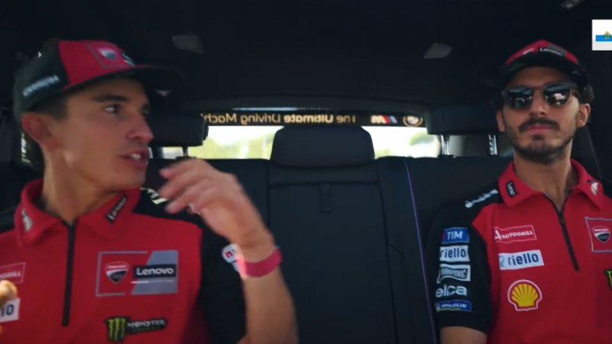 Bagnaia: "Un anno fa andavo veloce, ora lento". E Marquez gli dà un consiglio Bagnaia: "Un anno fa andavo veloce, ora lento". E Marquez gli dà un consiglio