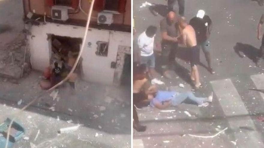 esplode un bar a madrid un morto e 25 feriti