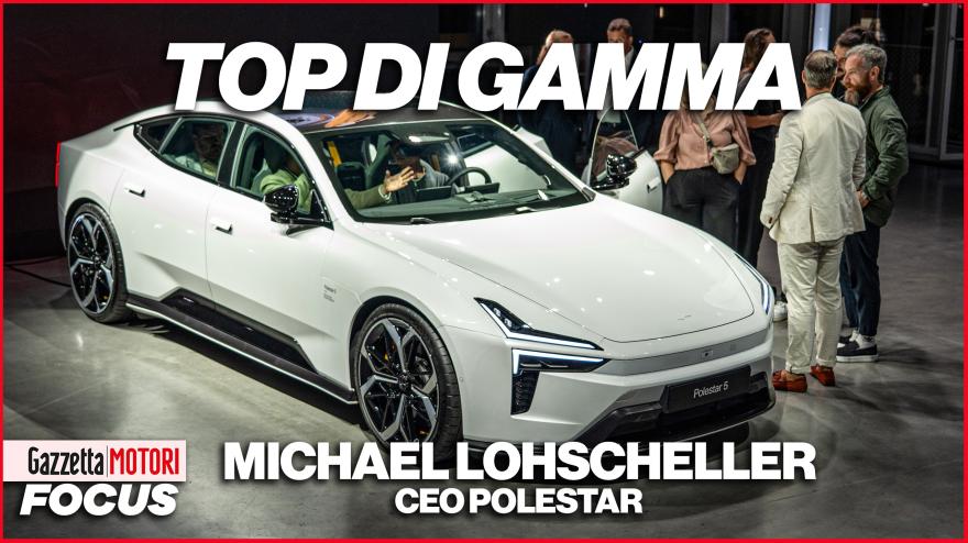 alla scoperta della polestar 5 insieme al ceo michael lohscheller