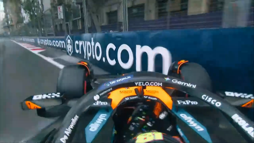 Leclerc e Piastri a muro, Verstappen pole: F1, GP Azerbaigian, qualifiche Leclerc e Piastri a muro, Verstappen pole: F1, GP Azerbaigian, qualifiche