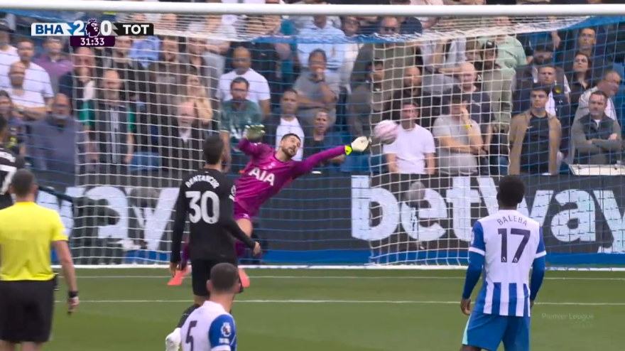 Vicario, brutto errore: Brighton Tottenham 2 2, gol e highlights