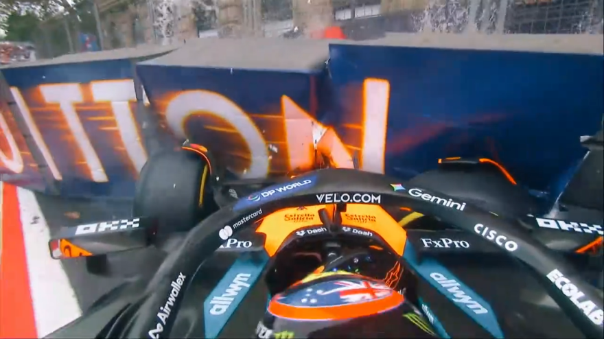Piastri a muro, Verstappen trionfa: F1, GP Azerbaigian: highlights Piastri a muro, Verstappen trionfa: F1, GP Azerbaigian: highlights