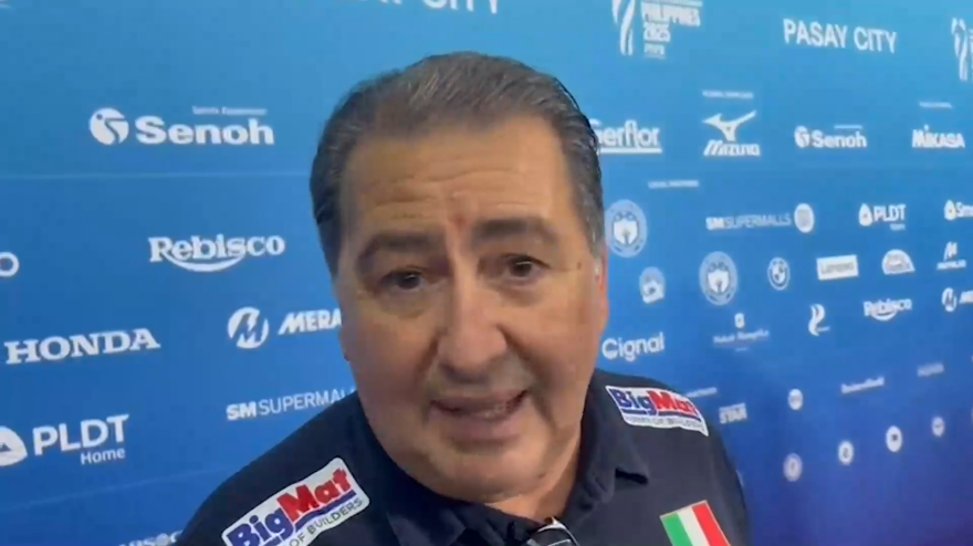 Volley, De Giorgi: "Il 3 0 non racconta la partita. E con Mendez..."