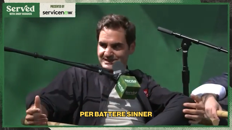 federer punge agli organizzatori fa comodo avere sinner alcaraz in finale