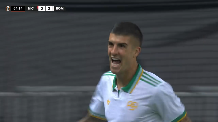 nizza roma 1 2 gol e highlights la decidono ndicka e mancini