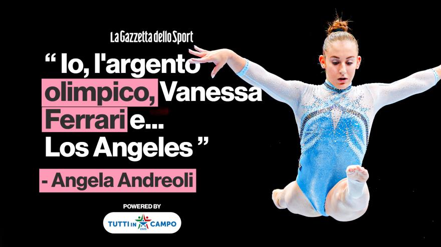 angela andreoli io l argento olimpico vanessa ferrari e los angeles
