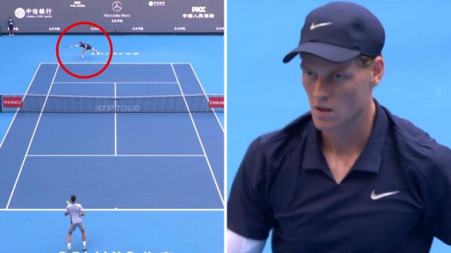 atp pechino sinner marozsan 6 1 7 5 highlights l azzurro vola in semifinale