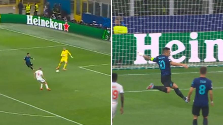 Assist… del portiere! Lautaro ringrazia lo Slavia e l