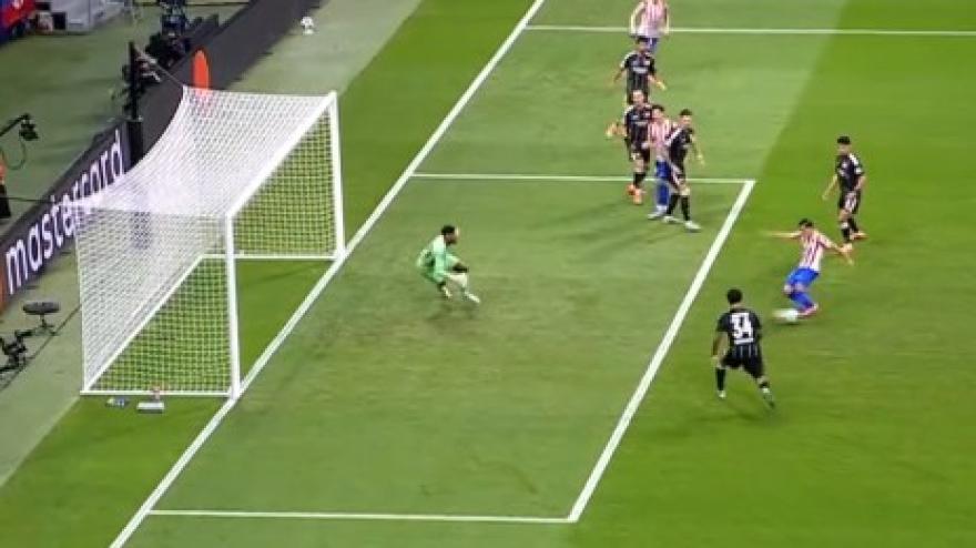 Atletico Madrid show! Gioia Raspadori e manita all