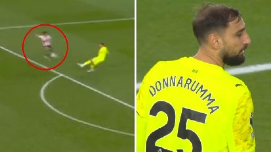 donnarumma che rischio tarda il rilancio e l attaccante