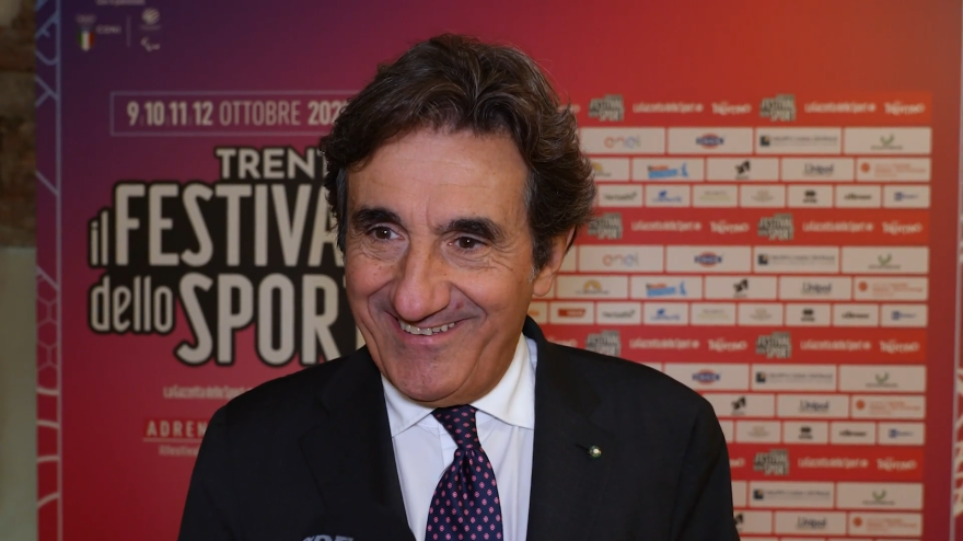 Cairo: "Il Festival dello Sport è un evento unico al mondo. A Trento i campioni si sentono a casa" Cairo: "Il Festival dello Sport è un evento unico al mondo. A Trento i campioni si sentono a casa"
