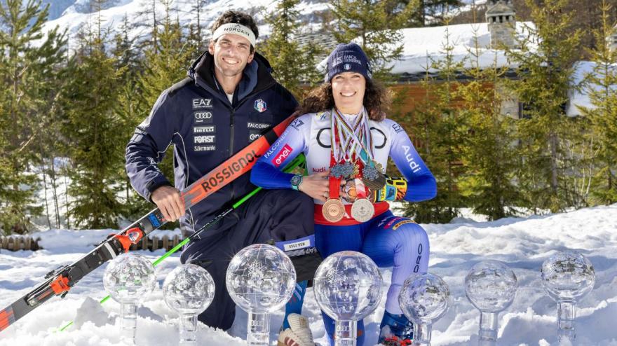 Federica e Davide Brignone: una tigre in famiglia. Rivivi l