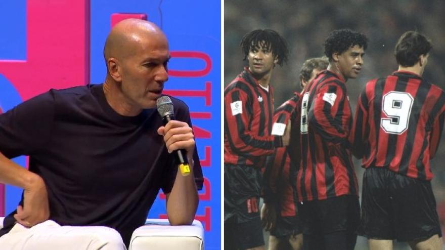 Zidane ricorda il Milan di Sacchi: "Era una squadra impressionante..."