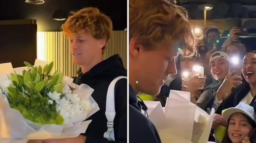 Sinner sbarca in Arabia: che accoglienza per Jannik!
