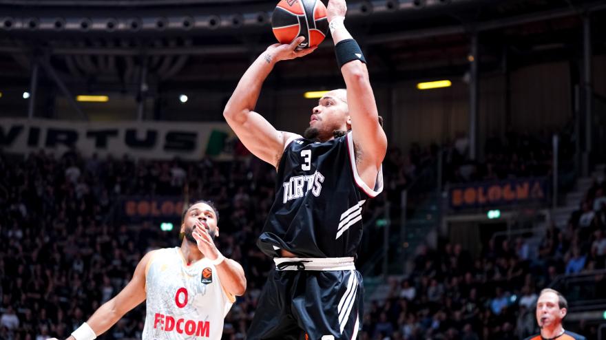Virtus Bologna Monaco 77 73: gli highlights Virtus Bologna Monaco 77 73: gli highlights