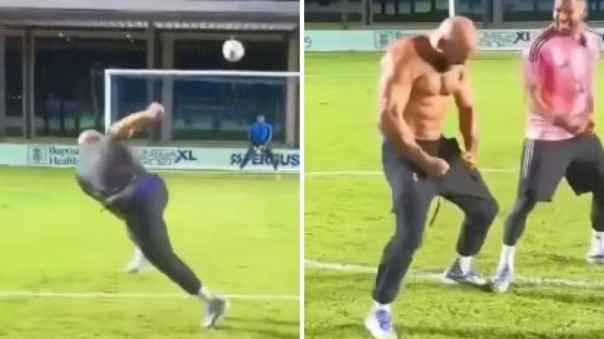 Ma che gol ha fatto il bodyguard di Messi? Segna al volo, poi esulta alla Balotelli