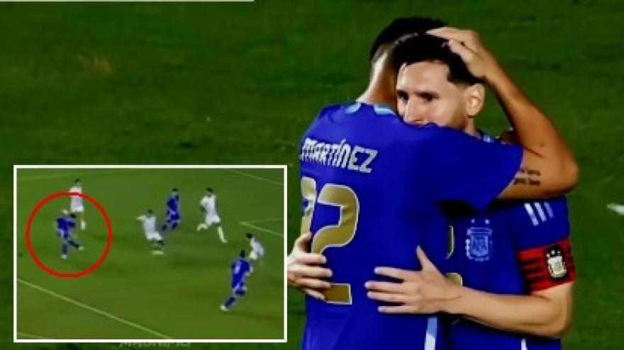 lautaro messi che coppia leo fa assist di tacco poi ci pensa il toro