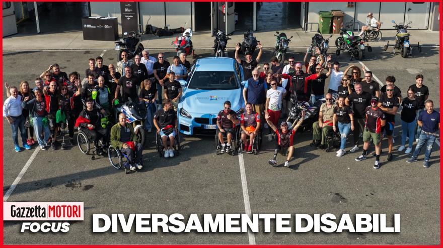 Bmw, l'inclusione scende in pista: i corsi di guida a Cervesina con la Diversamente Disabili Onlus