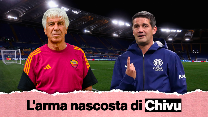 Roma Inter: occhio Gasp, Chivu ha un asso nella manica Roma Inter: occhio Gasp, Chivu ha un asso nella manica