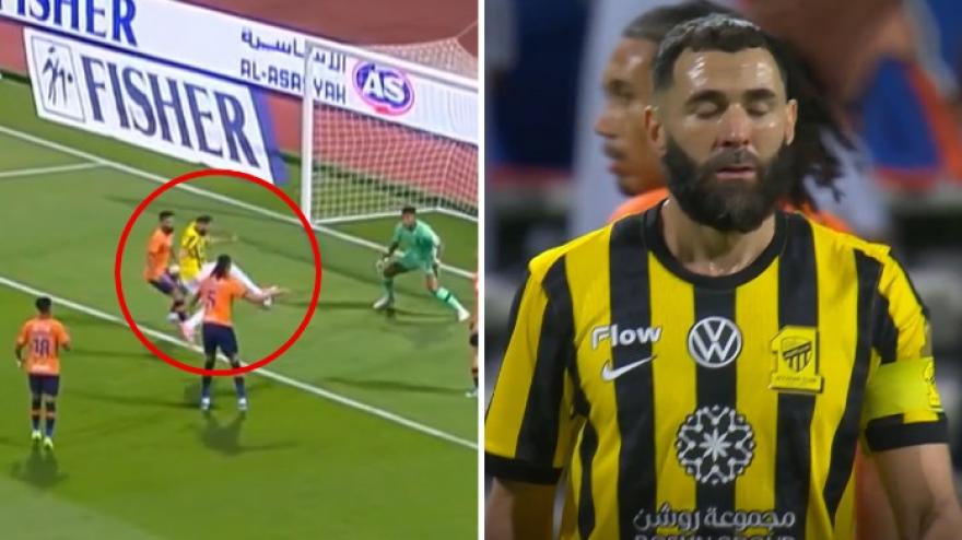 Gol divorato e rigore sbagliato: Benzema, che serataccia! Gol divorato e rigore sbagliato: Benzema, che serataccia!