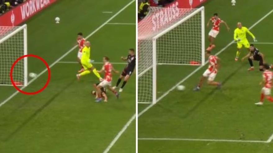 quando il palo si trasforma in assistman il gol del mainz 232 unico