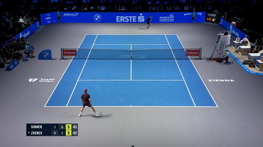 VIDEO Sinner, il lungolinea è perfetto: Zverev non può arrivarci. Guarda gli highlights VIDEO Sinner, il lungolinea è perfetto: Zverev non può arrivarci. Guarda gli highlights