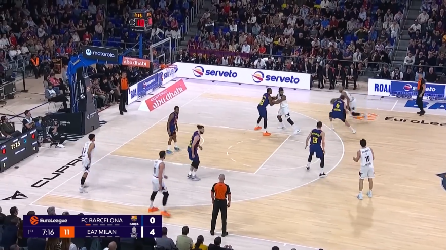 Olimpia, che peccato! Tiene testa al Barcellona ma perde in volata: gli highlights Olimpia, che peccato! Tiene testa al Barcellona ma perde in volata: gli highlights