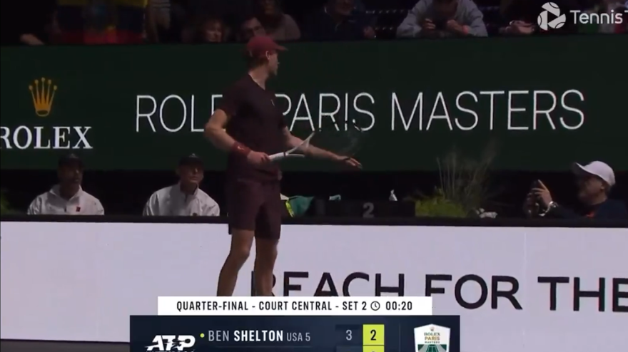 Sinner rimprovera il suo angolo: "Ho fatto il break e voi..."