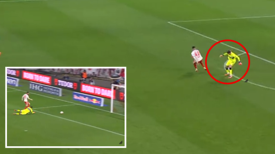 Che papera di Nübel! L'erede di Neuer regala così il gol al Lipsia