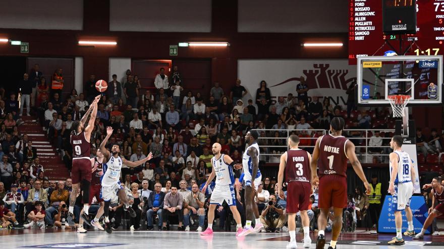 Hurt e Allen glaciali, Trapani batte Brescia in volata: highlights