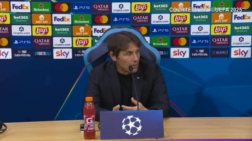 Conte: "Eintracht? Al contrario si sarebbe parlato di catenaccio..."