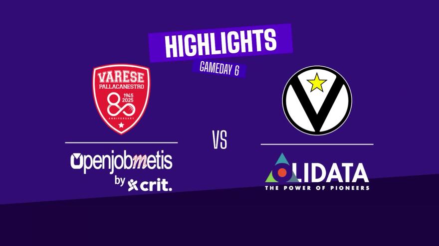 La Virtus soffre ma resta in vetta, sbancata Varese nel finale guidata da Niang e Jallow