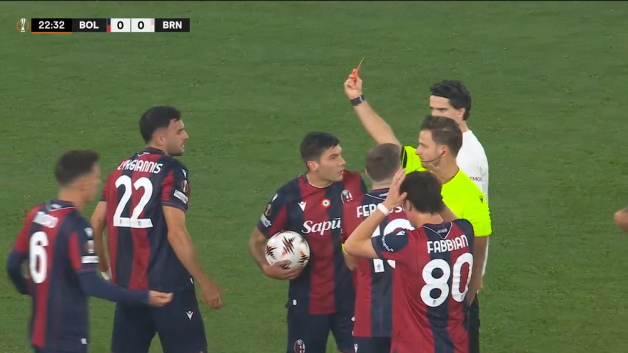 Rosso dopo 20 minuti, poi i miracoli del portiere: Bologna, che peccato!