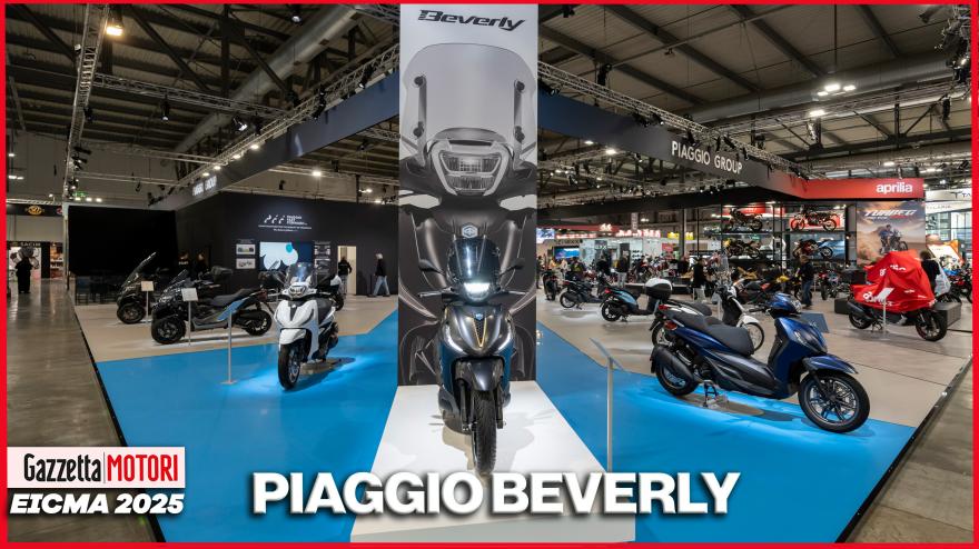 Piaggio Beverly 25th Anniversary: uno speciale allestimento festeggia il quarto di secolo