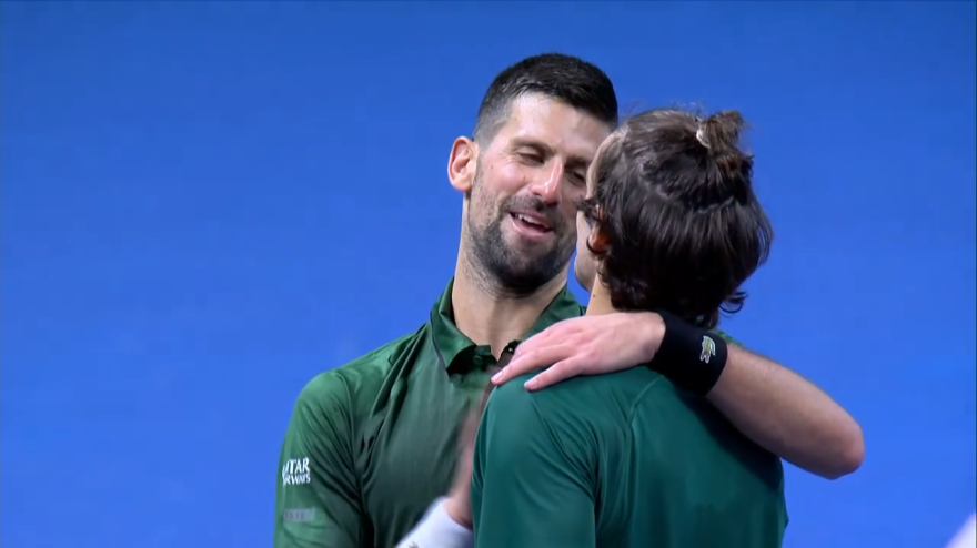 Tuffi, passanti e il colpo di scena finale: highlights Djokovic Musetti